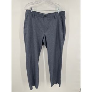 Under Armour Men's grey button front dress pants loose fit size 38/30